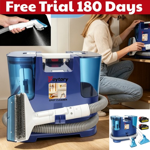 Cordless power carpet spot - power,